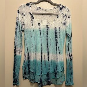 Red Haute Tie Dye Top